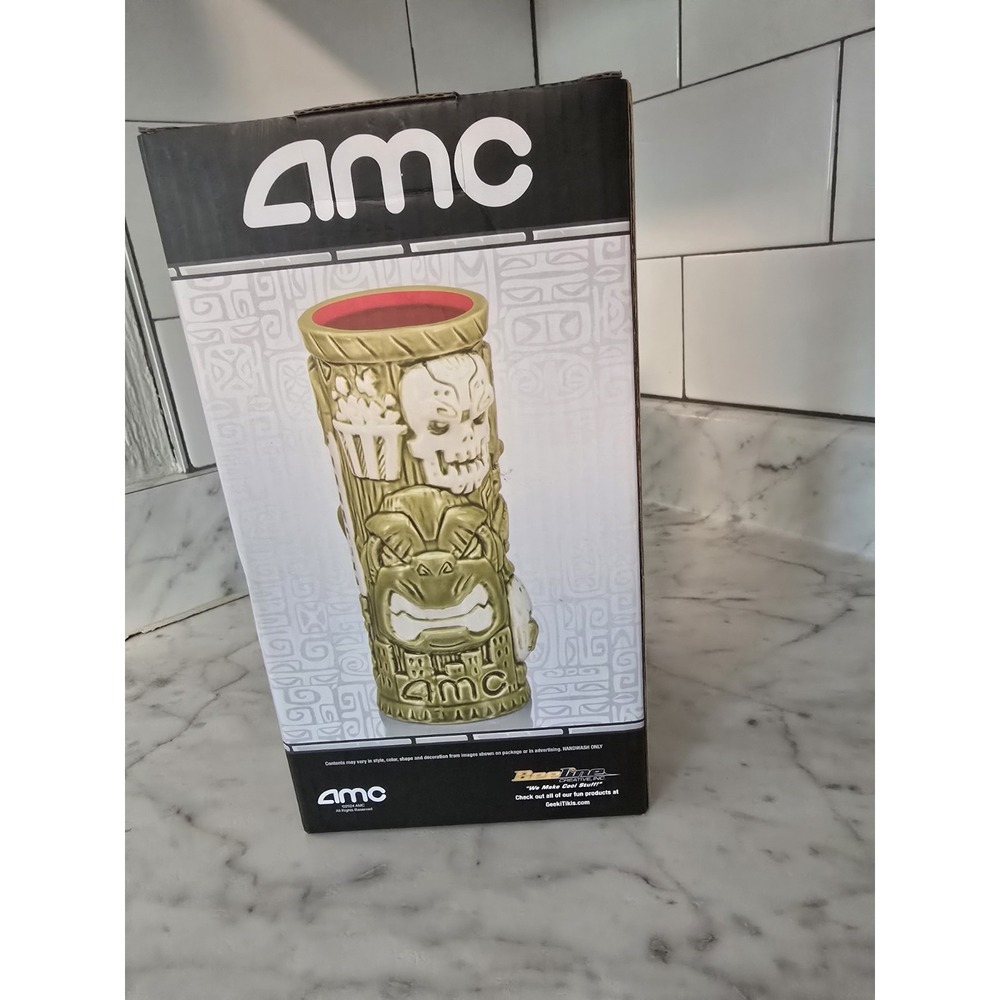 Geeki Tikis Godzilla Jaws Summer Blockbuster SDCC 2024 AMC Exclusive Tiki Mug